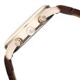 Titan Classique Neo Splash Analog with Cream Dial Brown Leather Strap Watch for Men - image number 3