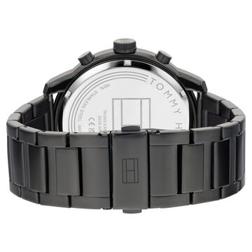 Tommy Hilfiger Black Dial Quartz Analog with Date Watch for Men