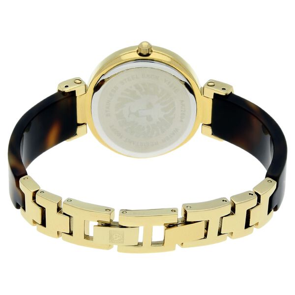 Anne Klein Quartz Analog Brown Dial Metal Strap Watch for Women - image number 3