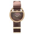 Titan Raga Unlocked Quartz Analog Mother Of Pearl Dial Rose Gold Stainless Steel Strap Watch For Women