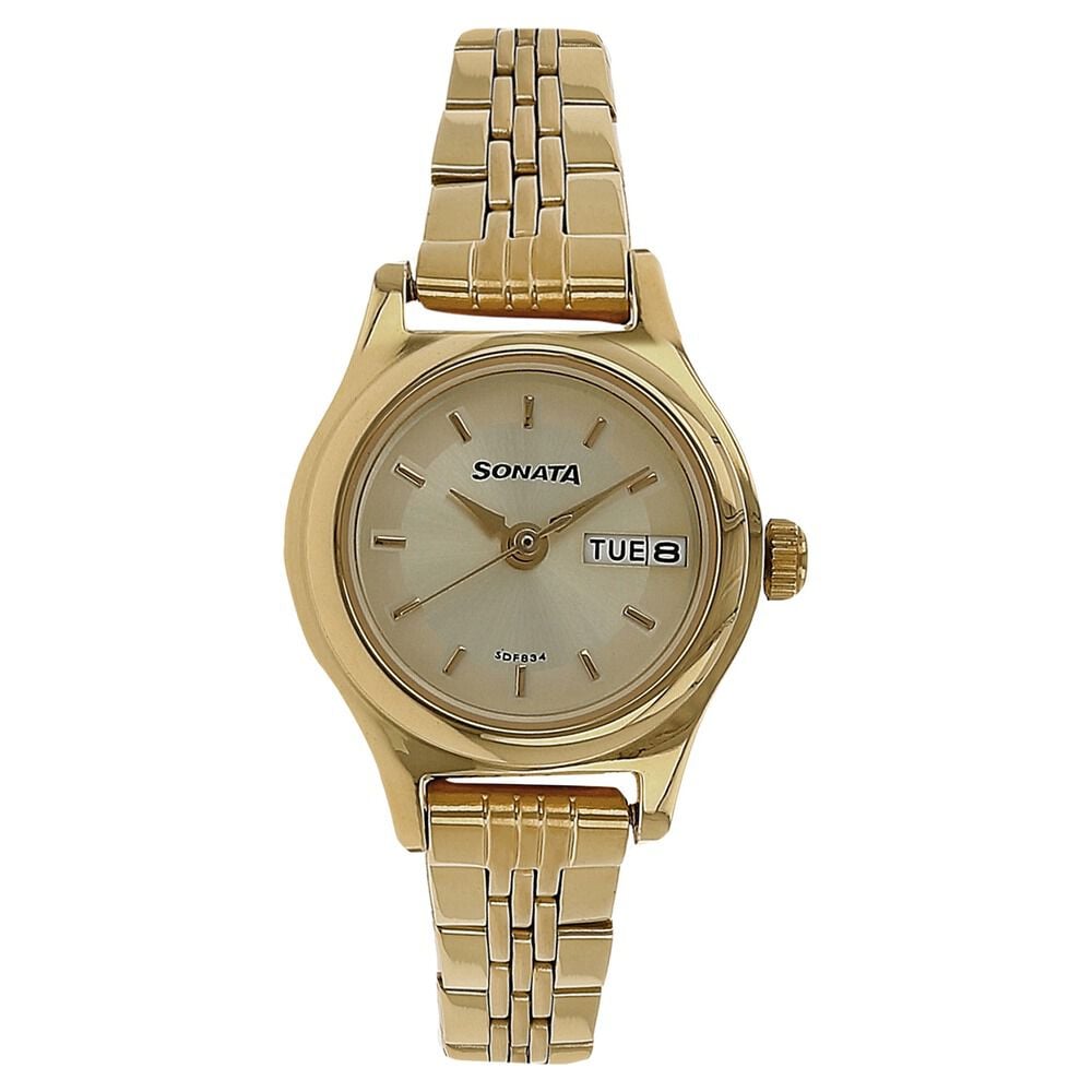 Women's watch with sales day and date