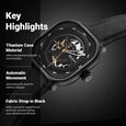 Titan Octane Aerobatics Black Dial Automatic Fabric Strap watch for Men - image number 2