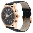 Titan Quartz Chronograph Blue Dial Leather Strap Watch for Men - image number 1