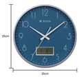 Titan Contemporary Ana-Digi Wall Clock with Thermometer - image number 4