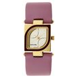 Sonata Quartz Analog Silver Dial Leather Strap Watch for Women - image number 0