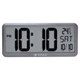 Titan Premium Digital Clock - Digital LCD Panel Battery Operated No Wires Modern Minimalist Design Decorative Wall Decor - image number 1