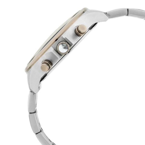 Titan Grandmaster White Dial Quartz Multifunction Stainless Steel Strap watch for Men - image number 4