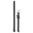 12 mm Grey Genuine Leather Strap for Women - image number 2