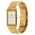 Titan Edge Quartz Analog Silver Dial Golden Stainless Steel Strap Watch For Men - image number 1