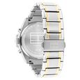 Tommy Hilfiger Quartz Multifunction Black Dial Two Toned Stainless Steel Strap Watch For Men - image number 2