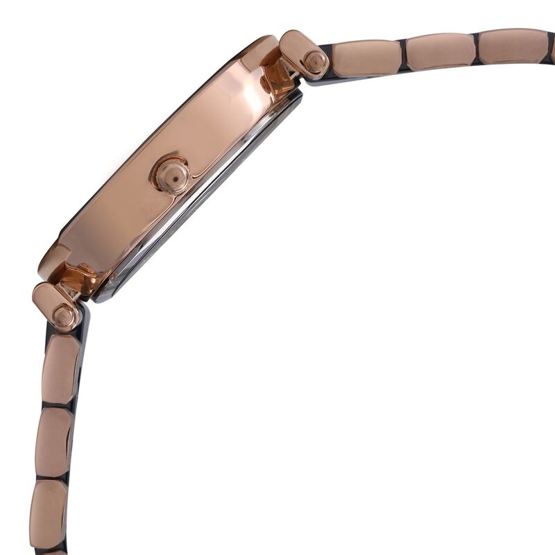 Anne Klein Quartz Analog Mother of Pearl Dial Ceramic Strap Watch for Women - image number 3