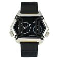 Fastrack Quartz Analog White Dial Leather Strap Watch for Guys
