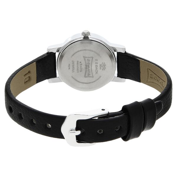 Sonata Quartz Analog Silver Dial Strap Watch for Women - image number 3