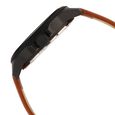 Titan Quartz Analog with Day and Date Black Dial Leather Strap Watch for Men - image number 3