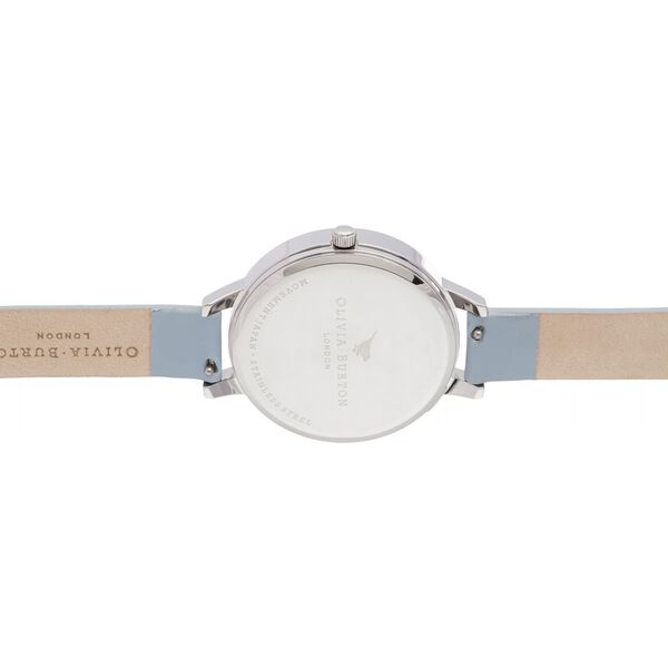 Olivia Burton Quartz Analog White Dial Leather Strap Watch for Women - image number 2