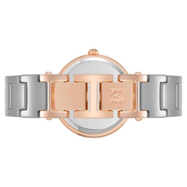 Anne Klein Quartz Analog Grey Dial Ceramic Strap Watch for Women - image number 2