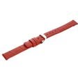 14 mm Red Genuine Leather Strap for Women - image number 3