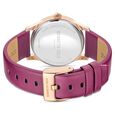 Kenneth Cole Quartz Analog Pink Dial Leather Strap Watch for Women - image number 2