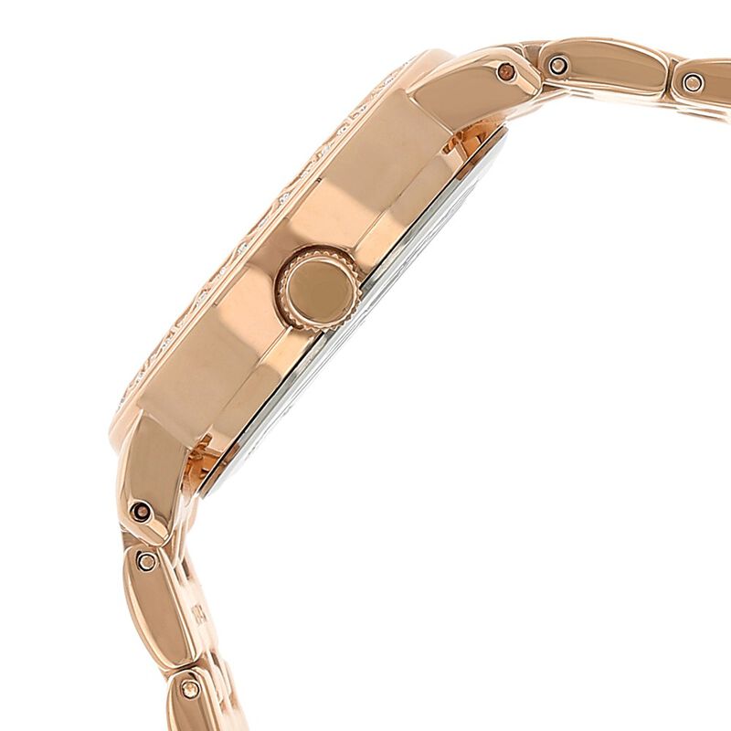 Titan Quartz Analog with Day and Date Rose Gold Dial Metal Strap Watch for Women - image number 2