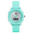 Zoop Ana-Digi Watch with Silver Dial & Green Strap for Girls Kids, from House of Titan - image number 1