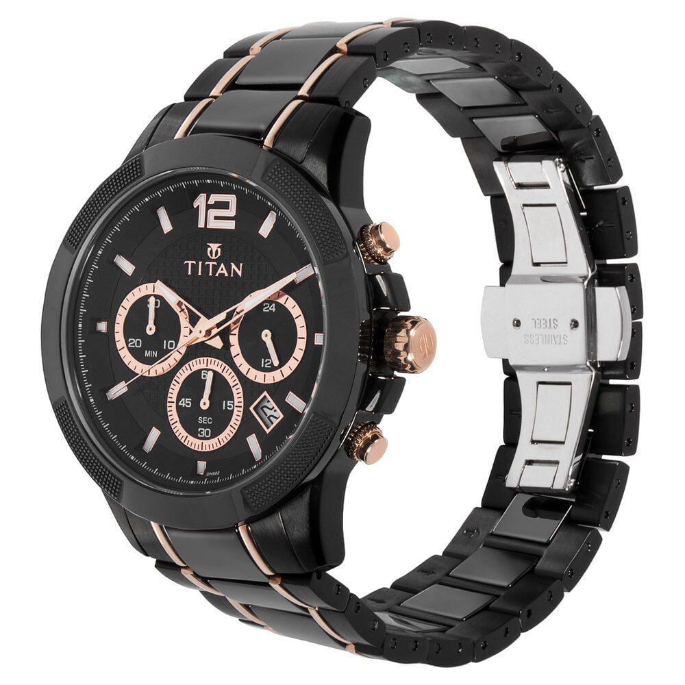 TITAN Analog Gold Dial Men's Watch-NL1650YM04 in Kolkata at best price by  Titan Showroom - Justdial