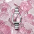 Poze By Sonata Quartz Analog Silver Dial Gold Metal Strap Watch For Women