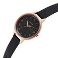 Sonata Splash Quartz Analog Black Dial Plastic Strap Watch for Women - image number 1