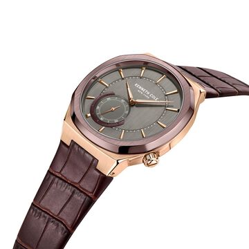 Kenneth Cole Analog Grey Dial Watch for Men