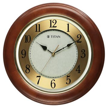 Titan Grandeur - Classic Wooden Wall Clock