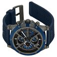 Police Multifunction Black Dial Silicone Strap Watch For Men - image number 4