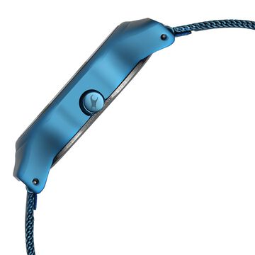 Fastrack Snob X Blue Dial Stainless Steel Strap Watch for Girls