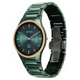 Titan Edge Bicolour Quartz Analog Green Dial And Green Ceramic Strap Watch For Men - image number 2