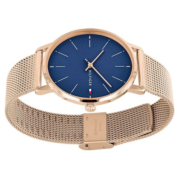 Buy Online Tommy Hilfiger Quartz Analog Blue Dial Stainless Steel Strap ...