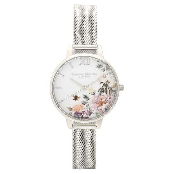 Olivia Burton Quartz Analog White Dial Stainless Steel Strap Watch for Women - image number 1