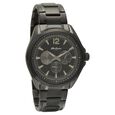 Titan Quartz Multifunction Black Dial Leather Strap Watch for Men