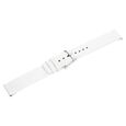 14 mm White Genuine Leather Strap for Women - image number 3
