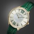 Titan Nebula 18 Karat Gold Quartz Analog Mother Of Pearl Dial Watch For Women - image number 0