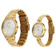 Titan Bandhan Eternal Pair Analog with Silver Dial Yellow Gold Stainless Steel Strap Watch for Couples - image number 2
