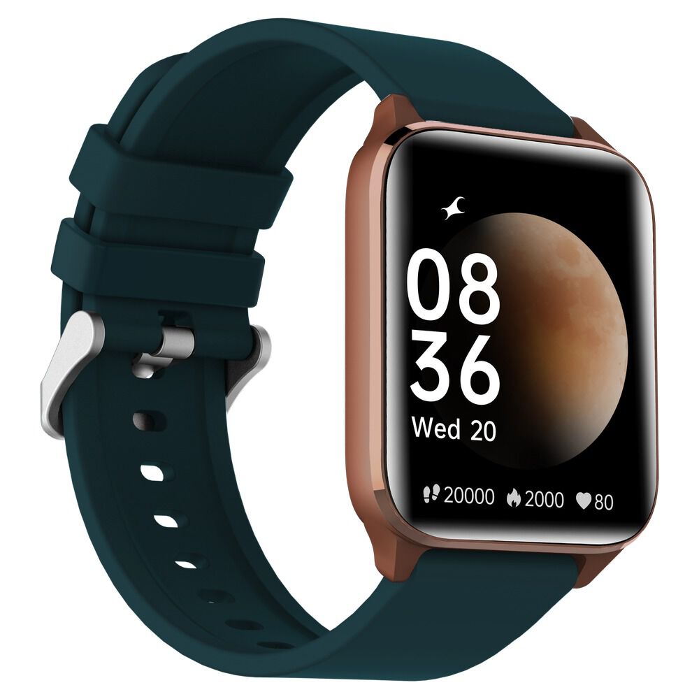 Buy Online New Fastrack Smartwatch Reflex Beat Plus with 4.27 cm UltraVU Display SpO2 Monitor with SpO2 Monitor and Sleep Tracker 38082pp05 Titan