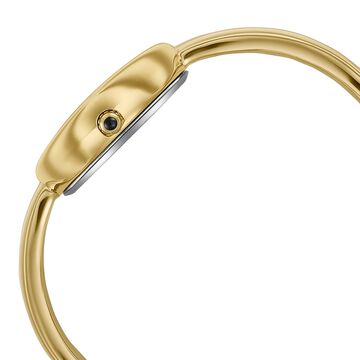 Poze Poze Quartz Analog Golden Dial Golden Metal Strap Watch For Women