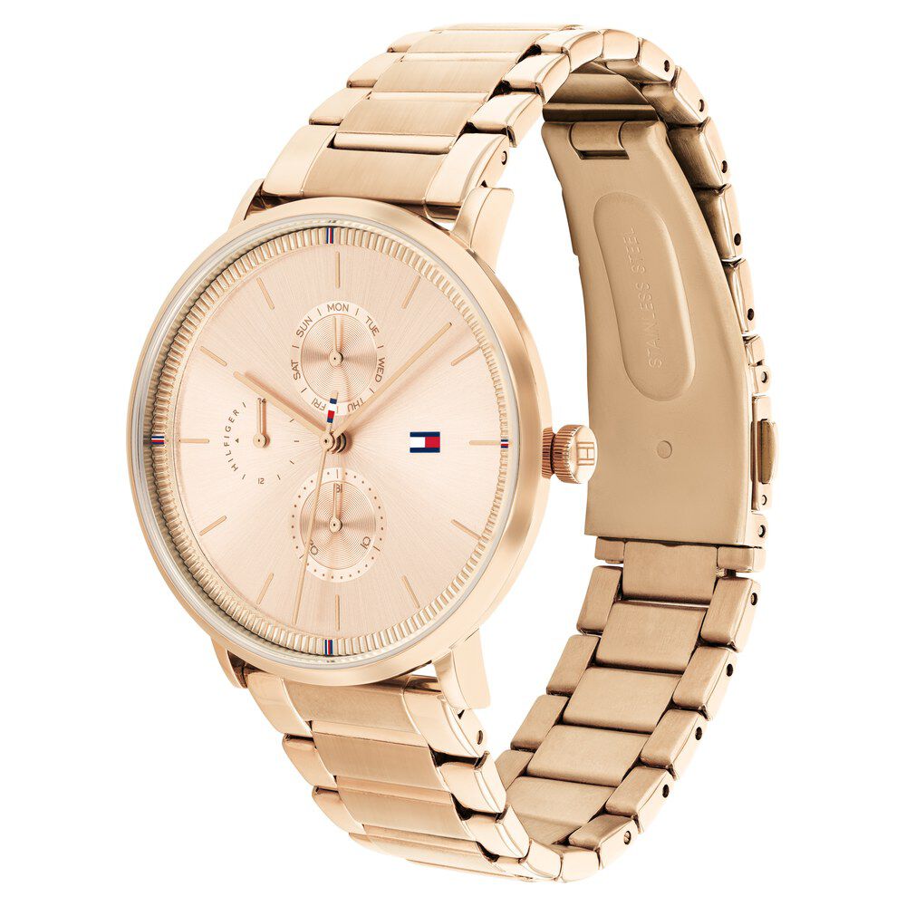 Tommy hilfiger watches deals rose gold