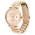 Tommy Hilfiger Quartz Multifunction Rose Gold Dial Stainless Steel Strap Watch for Women - image number 1
