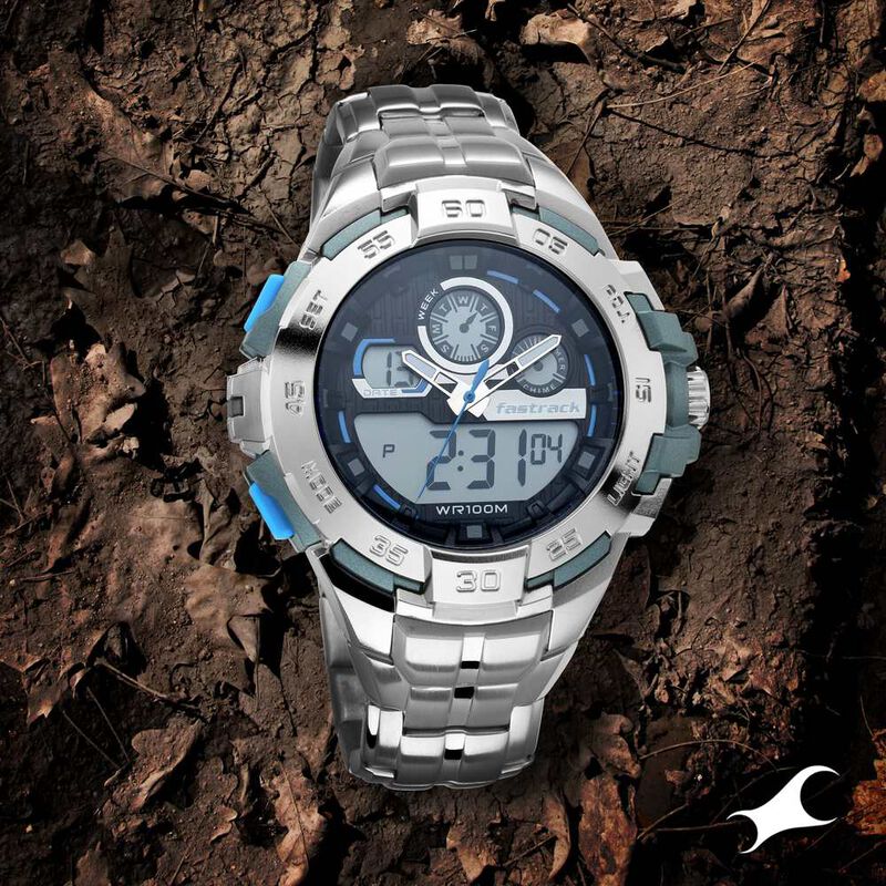 Fastrack Mean Machines Guys Ana Digi Watch