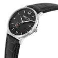 Kenneth Cole Black Dial Leather Strap Watch For Men - image number 1