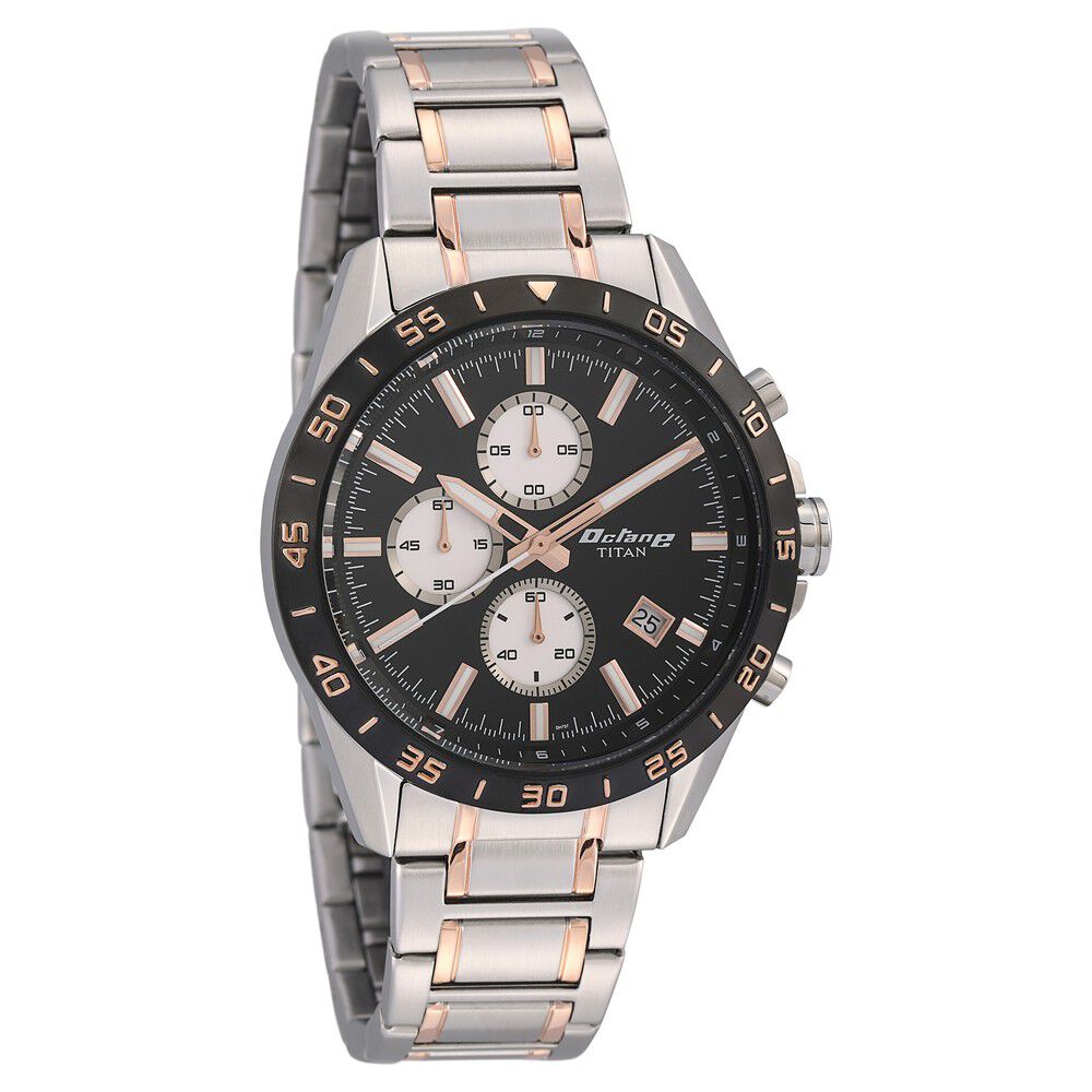 Titan octane outlet black dial