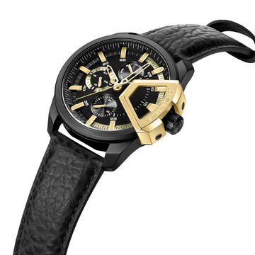 Police Black Dial Quartz Multifunction Watch for Men