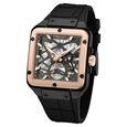 Kenneth Cole Automatic With Self Winding Automatic With Self Winding Grey Dial Silicone Strap Watch For Men - image number 1