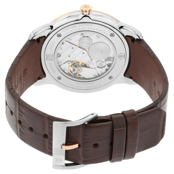 Titan Edge Mechanical Brown Dial Mechanical Leather Strap watch for Men - image number 5