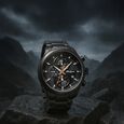Titan Octane Primal Quartz Chronograph Grey Dial Grey Stainless Steel Strap Watch For Men - image number 0