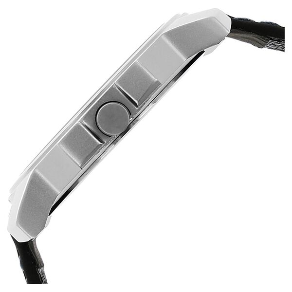 Fastrack Quartz Analog Silver Dial Leather Strap Watch for Guys - image number 2
